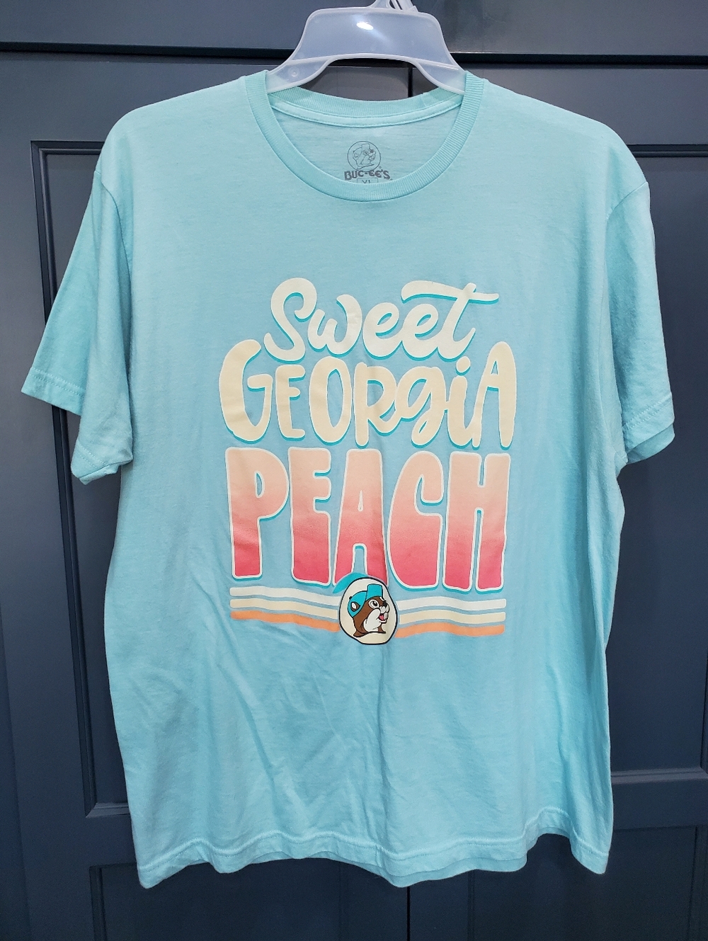 Buc-ees Bucees Sweet Georgia Peach Women’s T-Shirt Size XL